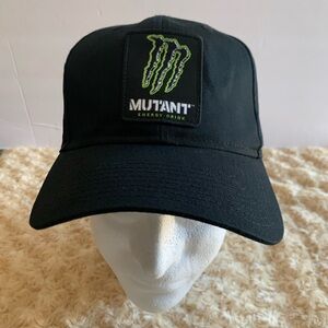 Monster Energy Mutant Black OTTO Snapback Hat O/S